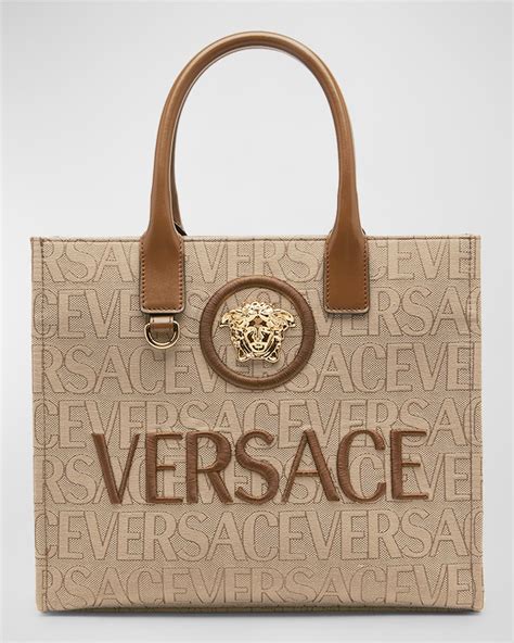 versace la medusa black|Versace la medusa tote bag.